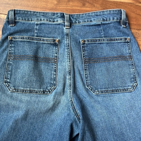 LL bean cropped flair jean - Picture 5 of 5